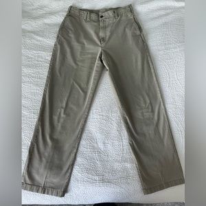 LLBean Men’s khaki pants 32 waist 32 inseam
